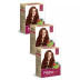 Nisha Henna Based Hair Color Red Brown Powder (90g, Pack of 3)