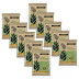 Nisha Nature Mate Henna Based Hair Color Original Black Powder (10g, Pack of 10)