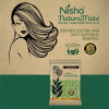 Nisha Nature Mate Henna Based Hair Color Original Black Powder (10g, Pack of 10)