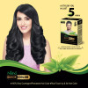 Nisha 5 Minutes Quick Color Henna Based Hair Color Natural Black (60g, Pack of 2)