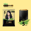 Nisha 5 Minutes Quick Color Henna Based Hair Color Natural Black (10g, Pack of 10)