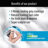 Nisha 5 Minutes Quick Hair Color Shampoo Original Black (20ml, Pack of 8)