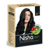 Nisha Henna Based Hair Color Natural Black Powder 1.00 (60g)