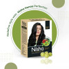 Nisha Henna Based Hair Color Natural Black Powder 1.00 (60g)