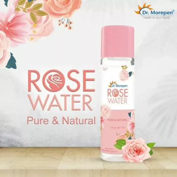 Dr Morepen Pure & Natural Rose Water (120ml, Pack of 3)