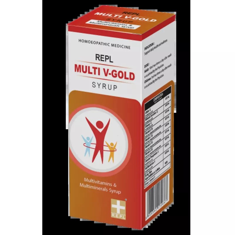 REPL Multi V-Gold Syrup (450ml)