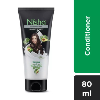 Nisha Avocado & Brahmi Oils Conditioner (Tube) (80ml, Pack of 2)