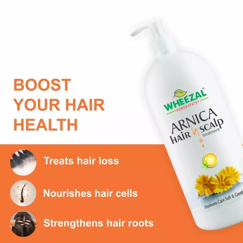 Wheezal Arnica Hair and Scalp Shampoo (1000ml)
