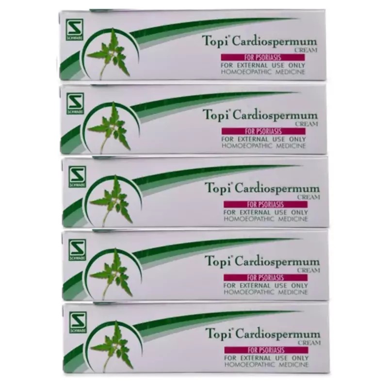 Willmar Schwabe India Topi Cardiospermum Cream (25g, Pack of 5)