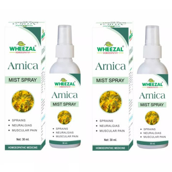Wheezal Arnica Mist Spray (30ml, Pack of 2)