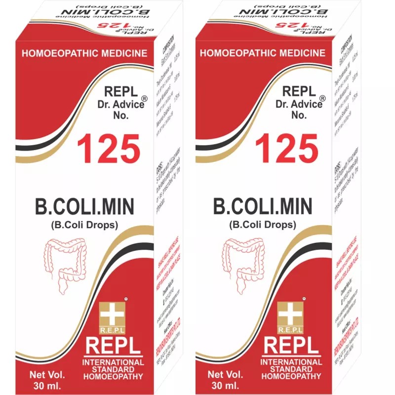 REPL Dr. Advice No 125 (B.Coli.Min) (30ml, Pack of 2)