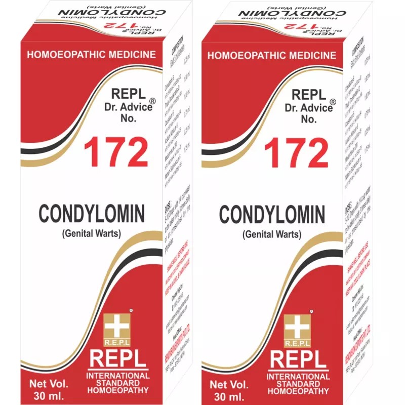 REPL Dr. Advice No 172 (Condylomin) (30ml, Pack of 2)