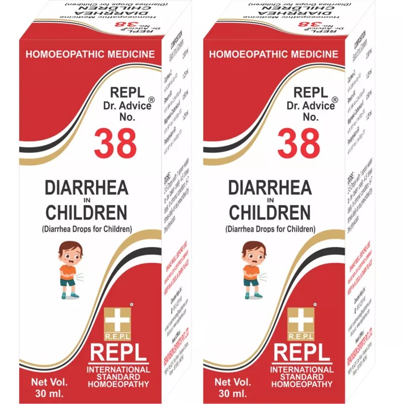 REPL Dr. Advice No 38 (Diarrhea In Children) (30ml, Pack of 2)