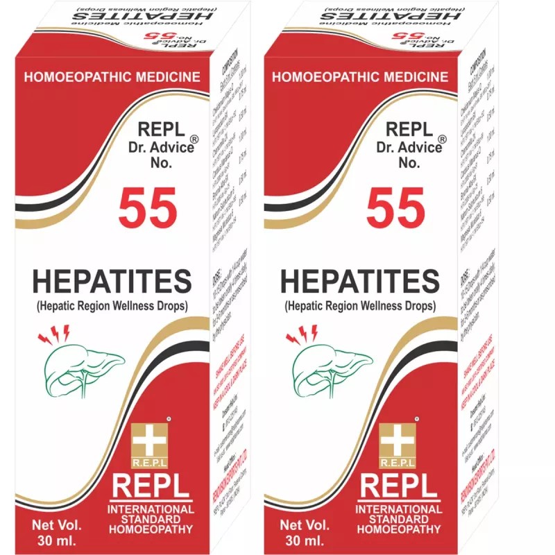 REPL Dr. Advice No 55 (Hepatites) (30ml, Pack of 2)