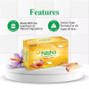Nisha Luxury Soap Saffron & Sandal (100g, Pack of 5)