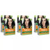 Nisha Creme Hair Color 1.0 Natural Black (Colorant 20g + Developer 20ml) (1Pack, Pack of 6)