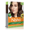 Nisha Creme Hair Color 3.0 Dark Brown (Colorant 20g + Developer 20ml) (1Pack, Pack of 6)