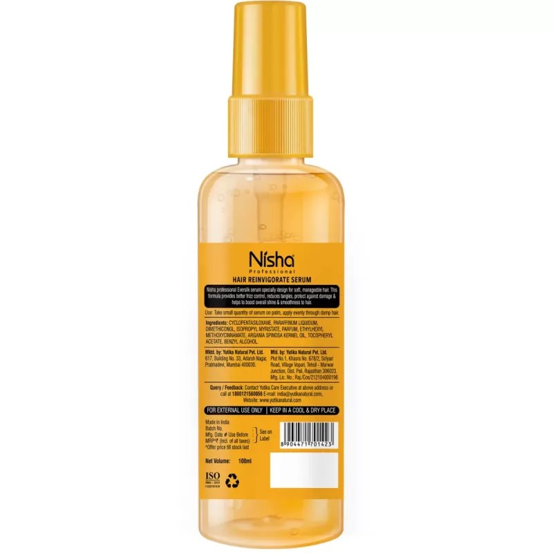 Nisha Eversilk Hair Serum Argan Oil (100ml)