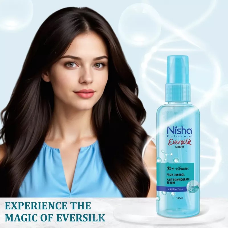 Nisha Eversilk Hair Serum Pro-Vitamin (100ml)
