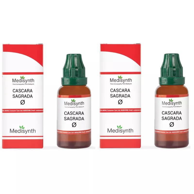 Medisynth Cascara Sagrada 1X (Q) (30ml, Pack of 2)