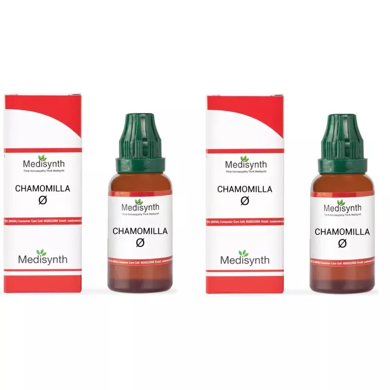 Medisynth Chamomilla 1X (Q) (30ml, Pack of 2)