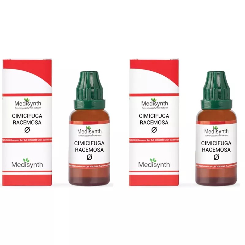 Medisynth Cimicifuga Racemosa 1X (Q) (30ml, Pack of 2)