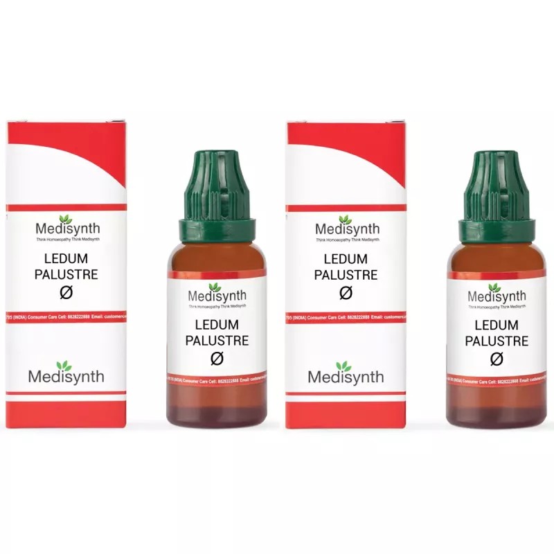 Medisynth Ledum Palustre 1X (Q) (30ml, Pack of 2)