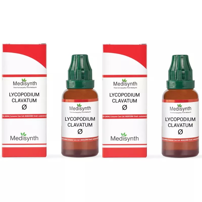 Medisynth Lycopodium Clavatum 1X (Q) (30ml, Pack of 2)