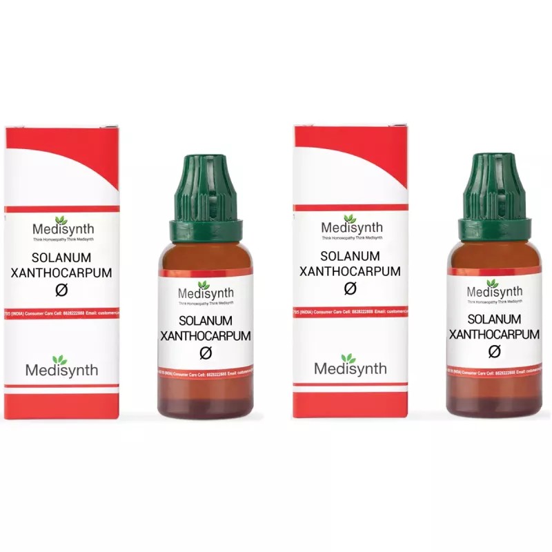 Medisynth Solanum Xanthocarpum 1X (Q) (30ml, Pack of 2)