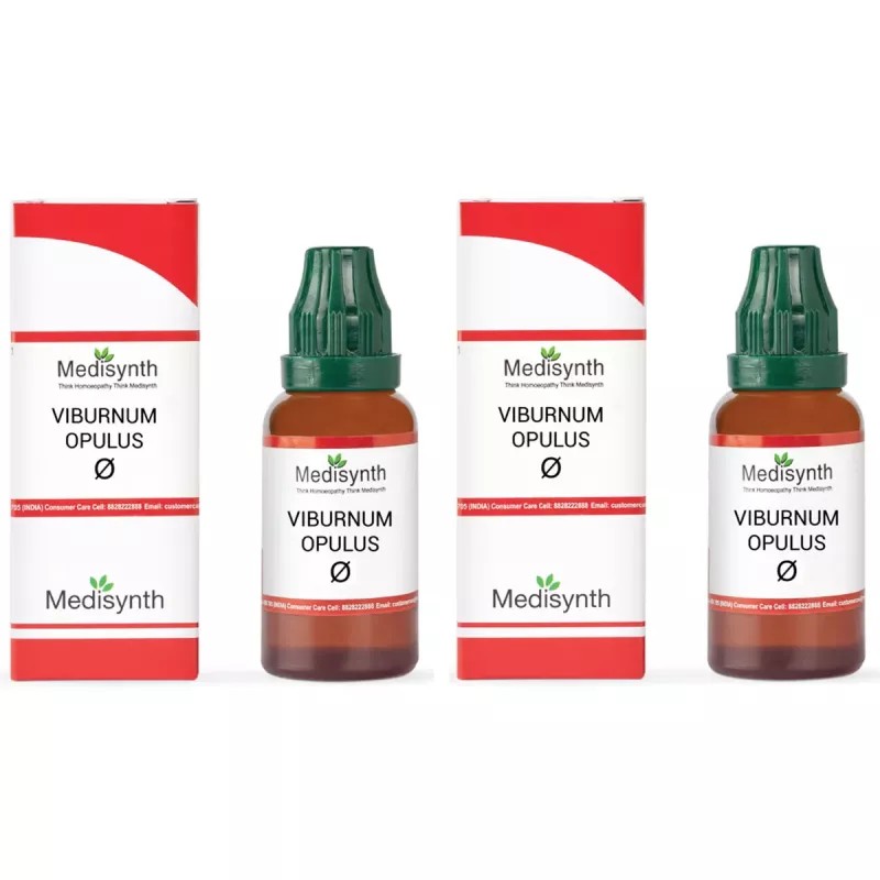 Medisynth Viburnum Opulus 1X (Q) (30ml, Pack of 2)