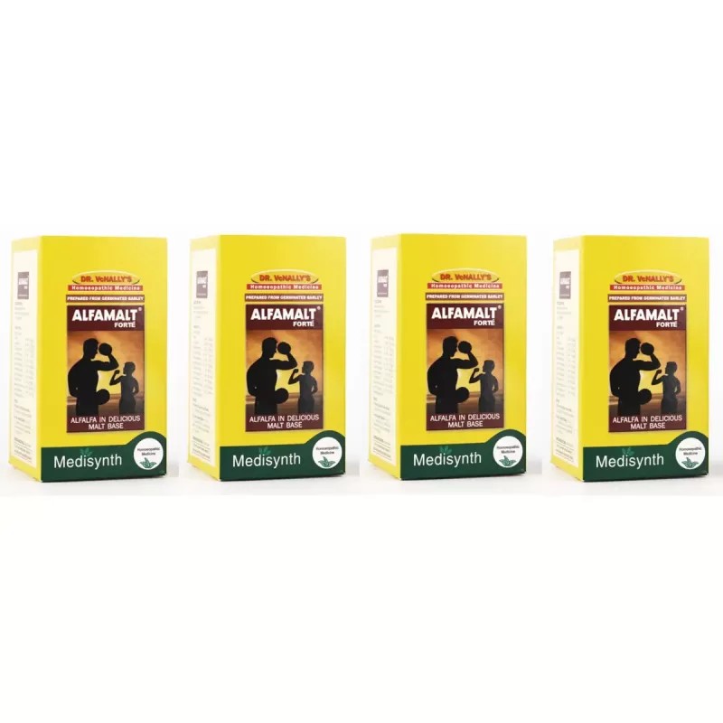 Medisynth Alfa Malt Forte (250g, Pack of 4)