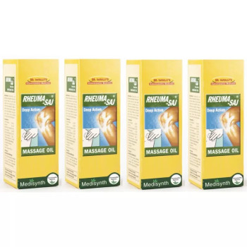 Medisynth Rheumasaj Oil (60ml, Pack of 4)
