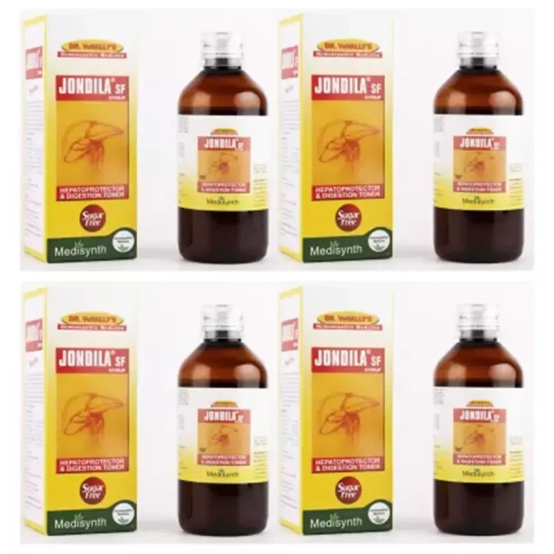 Medisynth Jondila SF Syrup (200ml, Pack of 4)