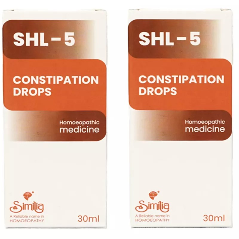 Similia India Shl-05 Constipation Drops (30ml, Pack of 2)
