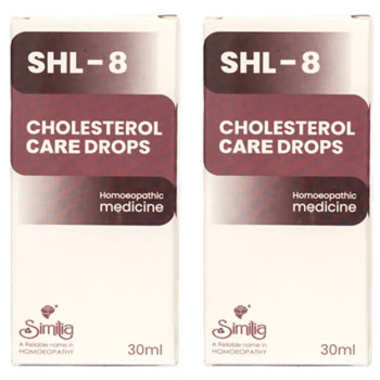Similia India Shl-08 Cholesterol Drops (30ml, Pack of 2)