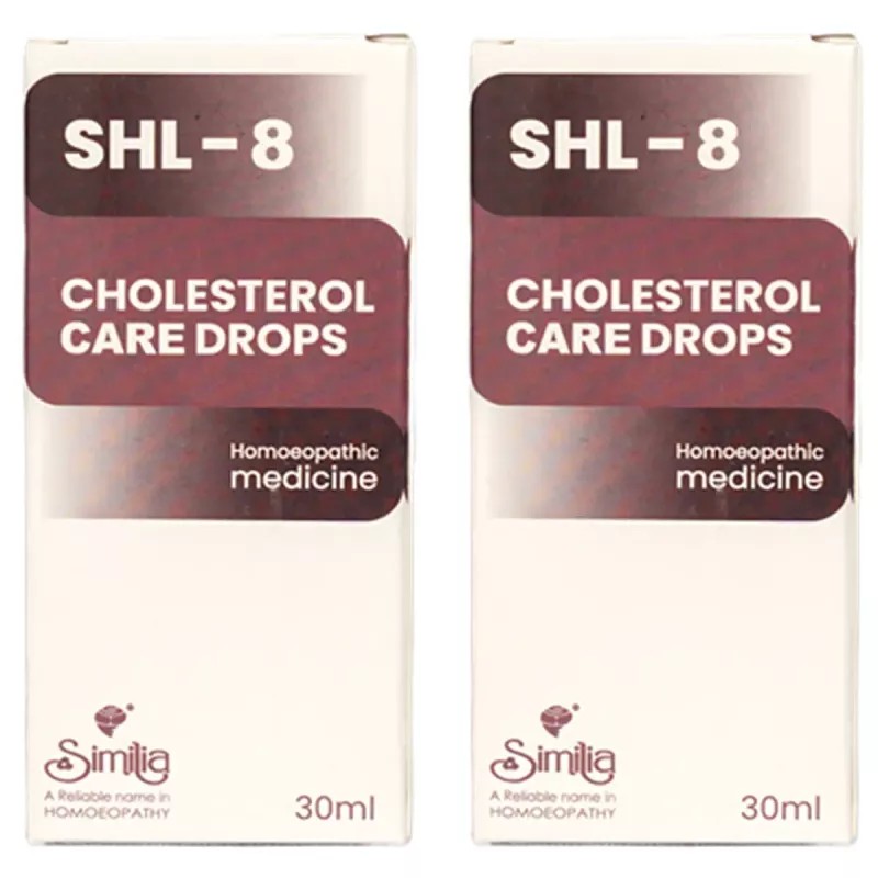 Similia India Shl-08 Cholesterol Drops (30ml, Pack of 2)