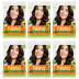 Nisha Creme Hair Color 2.0 Orignal Black (Colorant 20g + Developer 20ml) (1Pack, Pack of 6)