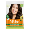 Nisha Creme Hair Color 2.0 Orignal Black (Colorant 20g + Developer 20ml) (1Pack, Pack of 6)