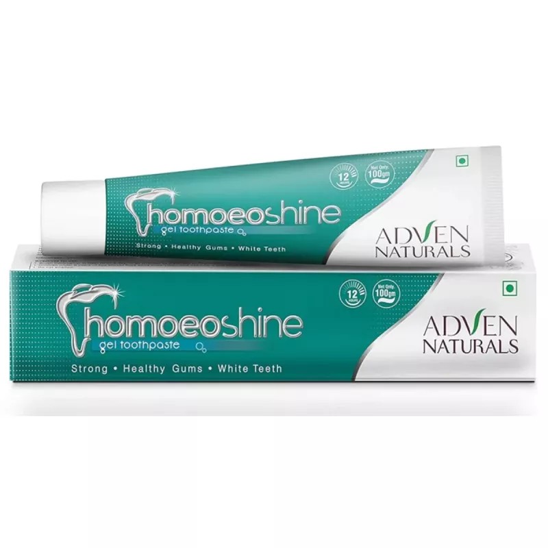 Adven Homoeoshine Toothpaste Gel (100g, Pack of 5)