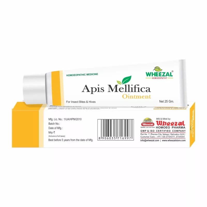 Wheezal Apis Mellifica Ointment (25g)