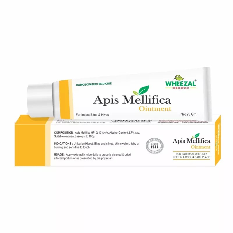 Wheezal Apis Mellifica Ointment (25g)