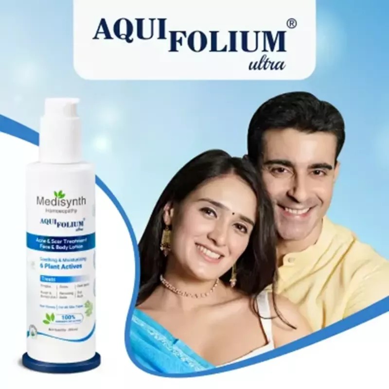 Medisynth Aquifolium Ultra Lotion (200ml, Pack of 2)