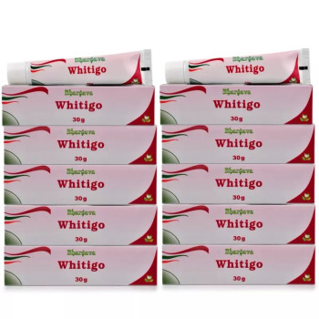 Bhargava Whitigo Cream (30g, Pack of 10)