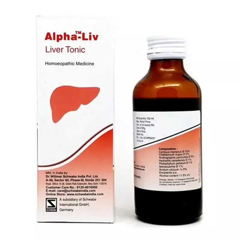 Willmar Schwabe India Alpha Liv (Liver Tonic) (200ml)