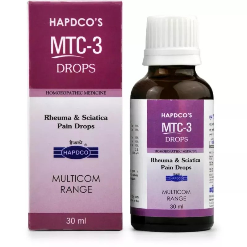 HAPDCO MTC-3 (Rheuma & Sciatica Pain Drops) (30ml)