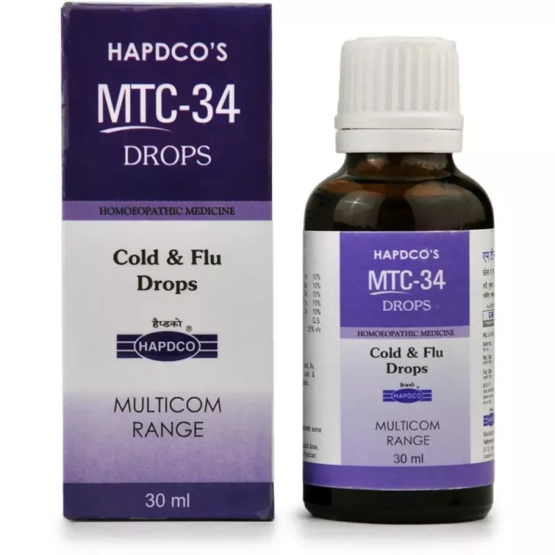 HAPDCO MTC-34 (Cold & Flu Drops) (30ml)