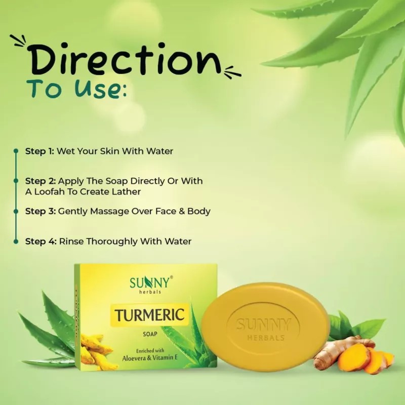Bakson Sunny Turmeric Soap (75g)