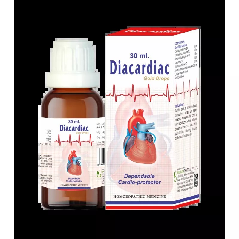 Bhargava Diacardiac Gold Drops (30ml)