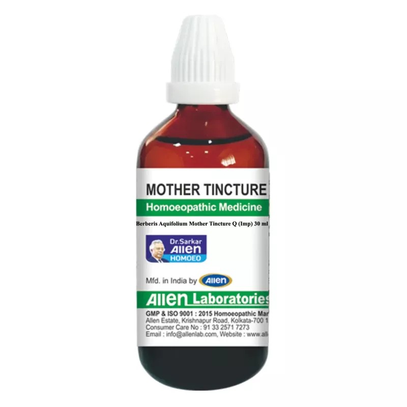 Allen Labs Berberis Aquifolium 1X (Q) (30ml)