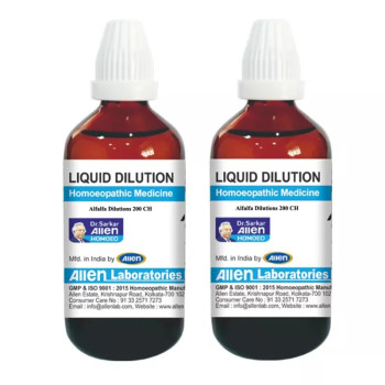 Allen Labs Alfalfa 200 CH (30ml, Pack of 2)